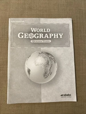 Abeka World Geography Student Quizzes And Tests 9th Grade - Image 1 of 4