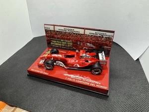 In Minichamps Box F1 1.43 Ferrari F2004 Schumacher Winner Belgian Gp 7 WC - Foto 1 di 4