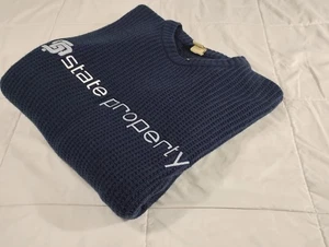 Vintage Rocawear, State Property Pullover, Gr. 3X, dunkelblau - Bild 1 von 8