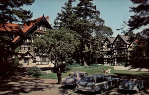 Antigua postal de colección English Village Victoria Columbia Británica s157 - Imagen 1 de 2