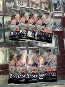 2019 Topps Stadium Club 8 Factory Sealed Baseball Hobby Packs - Bild 1 von 1