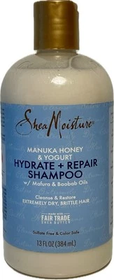 Shea Moisture Hydrate Repair Shampoo Manuka Honey und Yogurt 384ml
