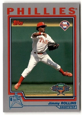 Jimmy Rollins 2004 Topps Opening Day #37 Philadelphia Phillies - Image 1 of 2