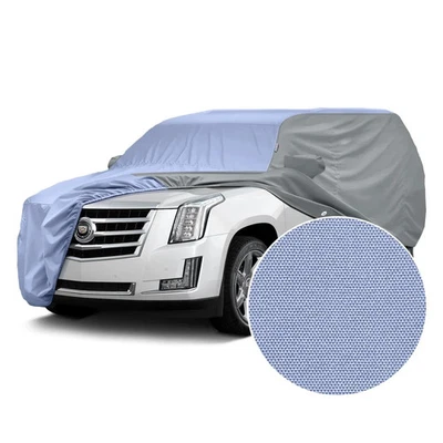 For Chevy C1500 Suburban 92-99 Car Cover WeatherShield HP Two-Tone Light Blue Foto 1 de 4