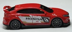 Hot Wheels Allora E Ora 2018 Honda Civic Type R Rosso 1/64 Diecast Sciolto Leggi - Foto 1 di 13