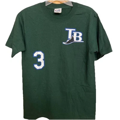 Tampa Bay Rays Vintage Jorge Cantu Baseball Jersey T Shirt (Size Youth L) MLB - Image 1 of 4