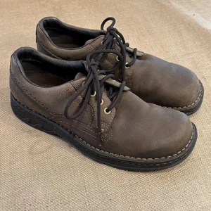 Merrell World Rambler Shoes Mens Size 9 Brown Leather Oxford Lace Up J45097 - Picture 1 of 12