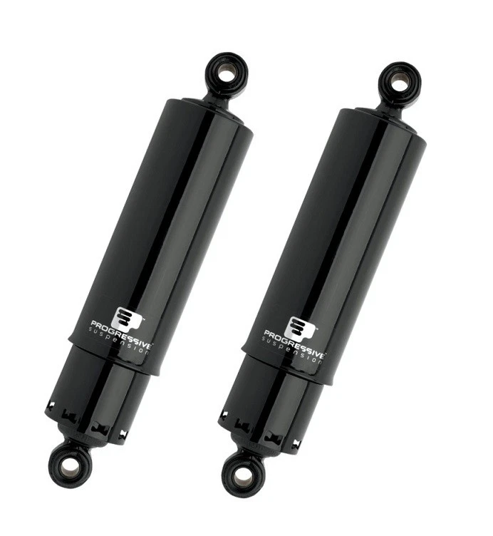 Progressive Suspension Full Cover Stoßdämpfer schwarz für Harley Dyna 91-17 12" - Bild 1 von 1