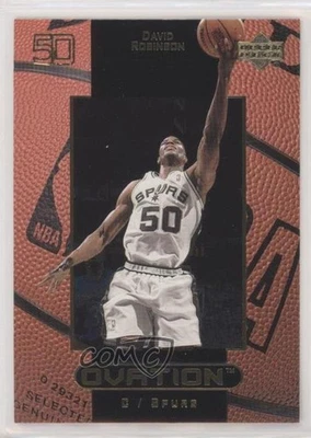 1999-00 Upper Deck Ovation David Robinson #49 HOF - Image 1 of 2