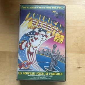 VHS Américain Rabbit (collection Club Juniors) Jacquette Rare Et De Plus en Fr - Foto 1 di 4