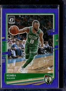 Kemba Walker 2020-21 Donruss Optic #95 Purple Boston Celtics - Picture 1 of 2