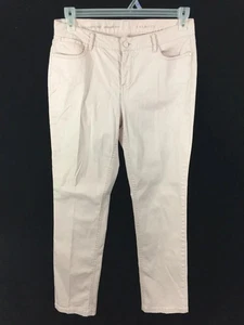 Talbots jeans size 10P pink 4 pockets Signature Straight Top 29" inseam petite - Picture 1 of 6