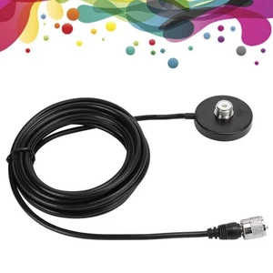 Vehicle Mobile Radio Antenna Magnetic Base Sucker Magnet Mount Base Cable For CB - Bild 1 von 15
