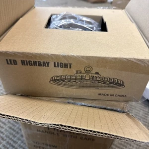 2Pack 100W UFO Led High Bay Light Industrial Commercial Warehouse Light 90-277V - Picture 1 of 4