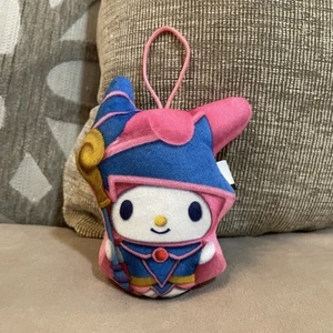 Yu-Gi-Oh Hello Kitty My Melody Dark Magician Girl 5" Plush Dangle McDonalds 2024 - Picture 1 of 9