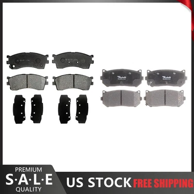 For 2001 Kia Sephia Front & Rear Element3 Ceramic Brake Pads - Raybestos Foto 1 de 4