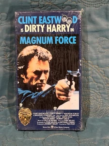 Clint Eastwood Is Dirty Harry In Magnum Force 1987 VHS - New Sealed MINT - Picture 1 of 6