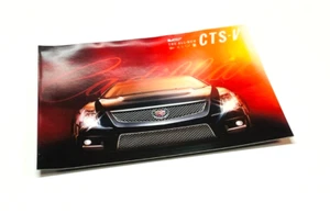 Cadillac CTS-V 2009 sedán folleto de vista previa de lanzamiento - Imagen 1 de 1