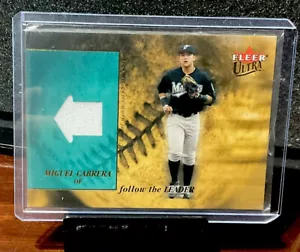 2005 Fleer Ultra Follow the Leader Jersey Gold /250 Miguel Cabrera - Picture 1 of 2