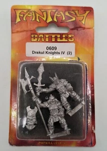 Drakul Knights IV #0609 Harlequin Miniatures Fantasy RPG Figure - Picture 1 of 4