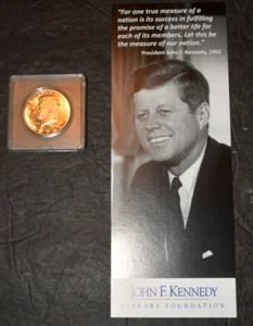 1972 US JFK "S," HALF DOLLAR COIN: BRILLIANT UNCIRCULATED (BU), New and Sealed - Picture 1 of 7
