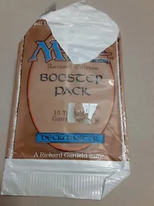 Magic The Gathering Revised Edition empty Booster Pack mtg no cards - Picture 1 of 2
