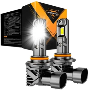 AUXBEAM Q15 9005 LED Bombilla Faro 60W 18000LM Blanco Super Brillante Kit de haz alto - Imagen 1 de 9