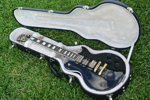 3 BURSTBUCKERS!!! LIMITED EDITION GIBSON NASHVILLE BLACK BEAUTY LES PAUL!!! - Picture 1 of 15