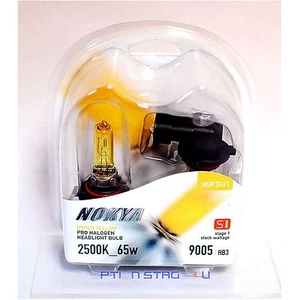 9005 HB3 Nokya Hyper Yellow Pro Halogen Headlight Light Bulb NOK7611 Stage 1 - Picture 1 of 1