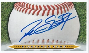 DEOLIS GUERRA SIGNED AUTO'D 3X5 SIGNATURE CARD LOS ANGELES ANGELS INDEX CARD IC - Picture 1 of 3