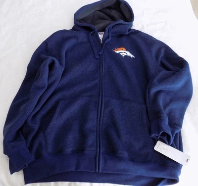 Denver Broncos G-III  Full Zip  Hooded Sweatshirt  - Image 1 of 2