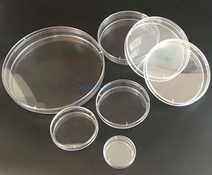 Plato de Petri de poliestireno cultivo sellado 10 un. 35/60/70/90/100/120/150 mm - Imagen 1 de 5