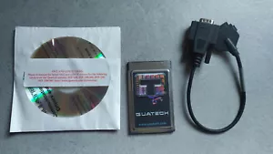 Tarjeta PCMCIA de puerto serie DB9 QUATECH SSP-100 *USADA* - Foto 1 di 2
