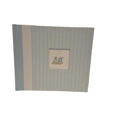 Hallmark Baby Boy Photo Album Trains 100 photos 4x6 - Image 1 of 3