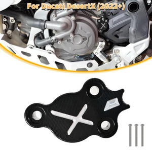 New Aluminum Clutch Slave Cylinder Guard Cover For Ducati Desert X 22-2023 Black - Picture 1 of 13
