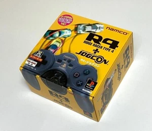 PlayStation 1 Ridge Racer Controller R4 Set Namco JOGCON Unopened and Unused - Picture 1 of 3