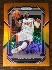 2022-23 Panini Prizm Basketball Dwyane Wade #294 Orange Prizm /49