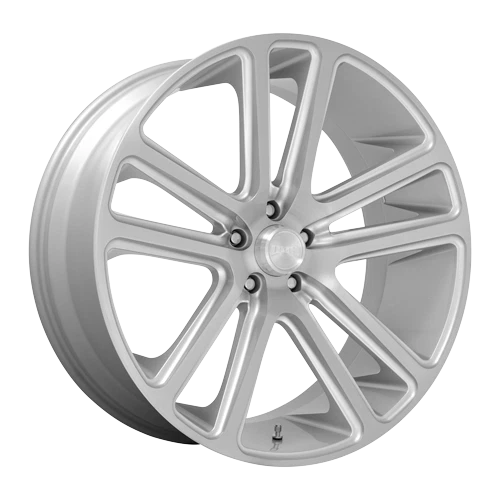1 24-дюймовый серебристый обод колеса DUB FLEX S257 24x10 6x5,5 Cadillac Escalade НОВЫЙ - Изображение 1 из 1