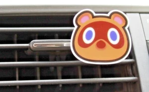 Tom Nook Animal Crossing Coche Ventilación de Aire Clip Aceites Esenciales Difusor Máscara Soporte - Imagen 1 de 8