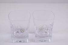 Cristal Sevres 2 Muirfield Village Golf Club Crystal Double Old Fashion Glasses