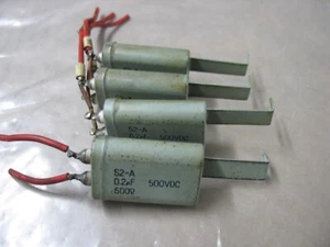 4PZ FANUC S2-A 0,2uF 500VDC 500 OHM CONDENSATORE P9413 - Foto 1 di 2