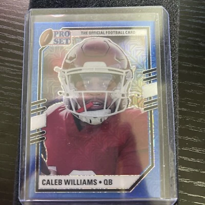 Caleb Williams Pro Set Blue Mojo no. PSP- CW1 EXTREMELY RARE - Image 1 of 4