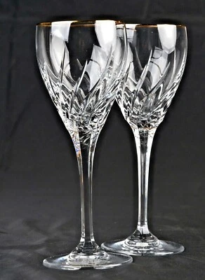 (3) MIKASA RENDEZVOUS Stemmed Wine Glasses NIB *Retired* 8.5" QUICK SHIP