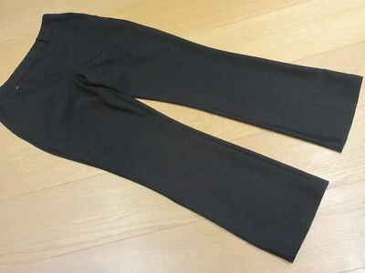 Ladies M&Co black straight bootleg trousers,  size 10 R - Image 1 of 4