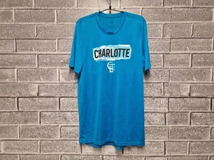 Charlotte FC Adidas Fußball MLS T-Shirt Neu ohne Etikett 2023 Large CLTFC Soccer Top - Bild 1 von 10