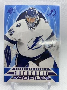 2020-21 Upper Deck SP Authentic Profiles Andrei Vasilevskiy #AP-04 NM/M - Picture 1 of 2