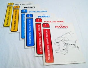 Learning Piano Workbooks Mainstream Method The Pianist & Sets 1 - 3, READ MUSTY  - Picture 1 of 13