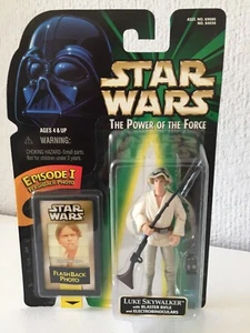 LUKE SKYWALKER WITH BLASTER RIFLE - STAR WARS - POTF - 1998 - ¡NUEVA! - Imagen 1 de 2