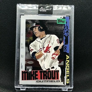 Mike Trout Project 2020 ~ Artist: Rochester ~ Card #85 ~ with box! - Picture 1 of 2