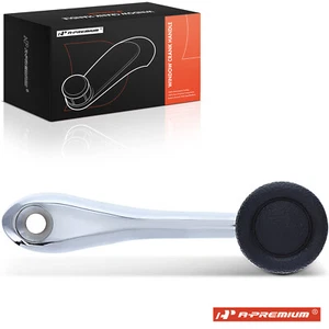 Chrome Window Regulator Handle Front Side for Peterbilt 337 357 359 377 378 385 - Picture 1 of 8